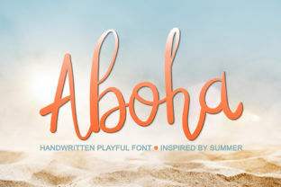 Aboha: Elegant Script for Web Design