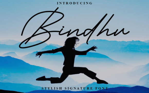 Bindhu: A Luxurious Script Font for Business