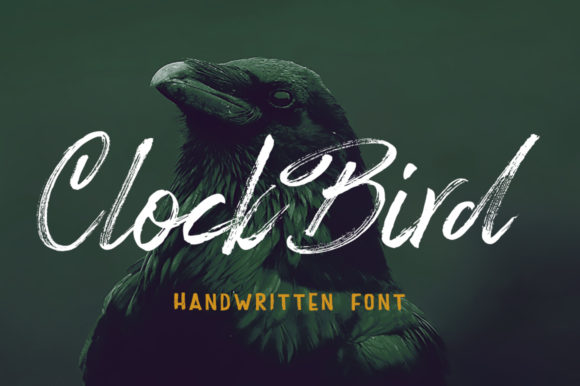 Clock Bird Font Review