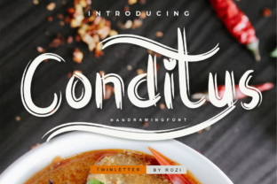 Conditus: A Handwritten Font for Digital Design