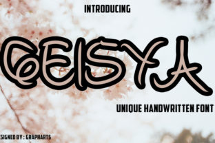 Geisya Font: A Handwritten Touch for Business