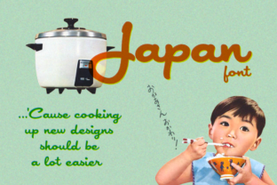 Japan: A Vintage Script Font