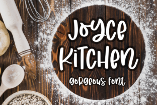 Joyce Kitchen Font: A Stylish Script for Editorial Design