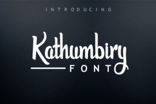 Kathumbiry: A Magical Handwritten Font