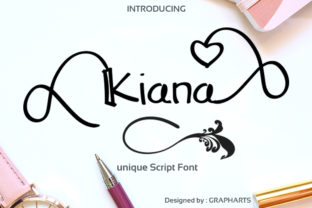 Kiana: A Sweet Script Font