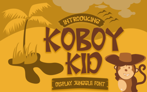 Koboy Kid: A Friendly Handwritten Font