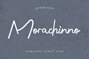 Morachinno: A Magical Script Font