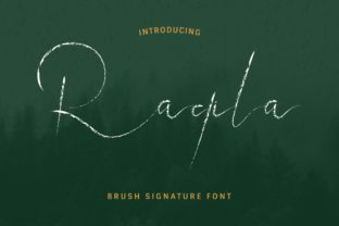 Raqila: A Handwritten Font for Creative Projects