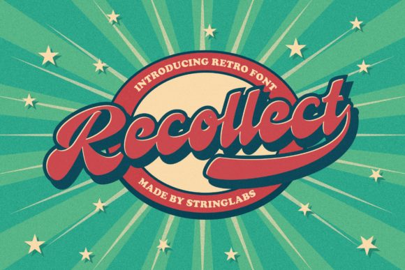 Recollet: A Vintage Font for Business Style
