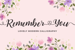 Remember You Font for Business
