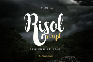 Risol: A Handwritten Font for Creative Makers