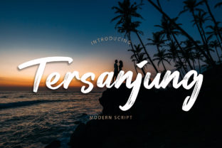 Tersanjung: A Handwritten Font for Web Design