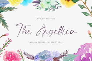 The Angellica Font: Elegant Script for Editorial Design
