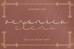 Veronica Elena: A Font That Elevates Your Brand