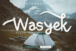 Wasyek: A Friendly Handwritten Font