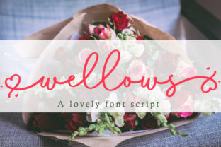 Wellows: A Handwritten Font for Elegant Design