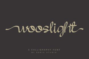 Wooslight: A Handwritten Font for Editorial Design