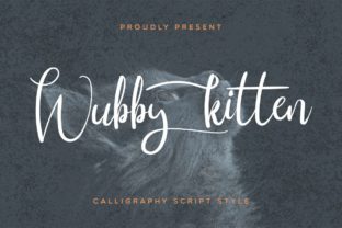 Wubby Kitten Font for Web Design