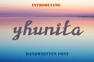 Yhunita: A Stylish Script Font